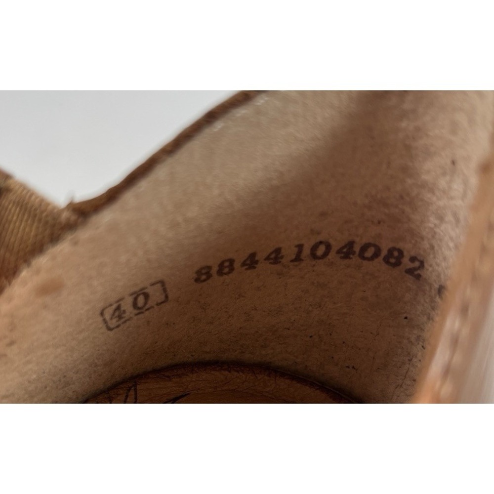 Remonte Womens 40/8.5 Gizella Leather Sandal Brown Slip On Shoes Comfort Summer - Picture 13 of 14